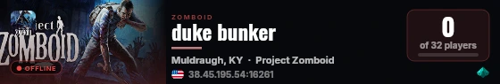 duke bunker live status badge
