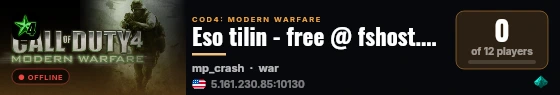 Eso tilin - free @ fshost.me live status badge
