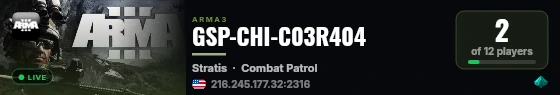 GSP-CHI-C03R404 live status badge