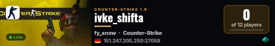 ivke_shifta live status badge