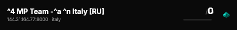 ^4 MP Team -^a ^n Italy [RU] live status badge