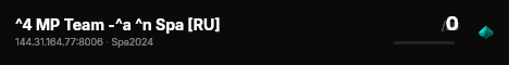 ^4 MP Team -^a ^n Spa [RU] live status badge