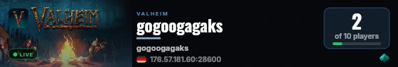 gogoogagaks live status badge
