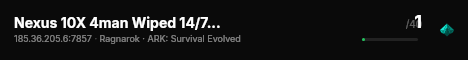Nexus 10X 4man Wiped 14/7 - (v358.24) live status badge
