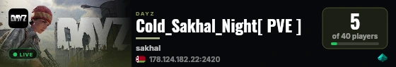 Cold_Sakhal_Night[ PVE ] live status badge
