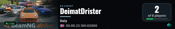 DeimatDrister live status badge