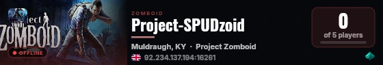 Project-SPUDzoid live status badge