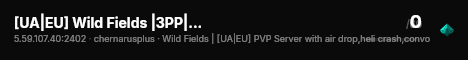 [UA|EU] Wild Fields |3PP|MAX5|LOOTX5|3PP live status badge