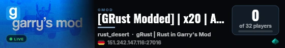 [GRust Modded] | x20 | Agricultural | Electrical | Wiped 10 day live status badge