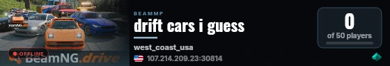 drift cars i guess live status badge