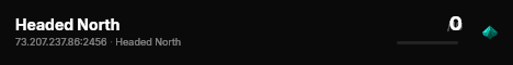 Headed North live status badge