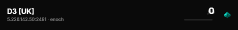 D3 [UK] live status badge