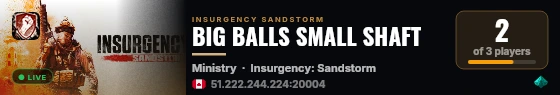 BIG BALLS SMALL SHAFT live status badge