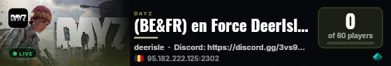 (BE&FR) en Force DeerIsle PVP live status badge