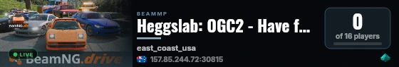 Heggslab: OGC2 - Have fun (.Y.) & 8===D - https://discord.gg/cCT7jrak4D live status badge