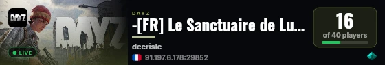 -[FR] Le Sanctuaire de Lumière PVE [CARS-HELI-MMG-FOG-DNA] live status badge