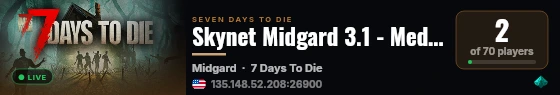 Skynet Midgard 3.1 - Medium PVE live status badge