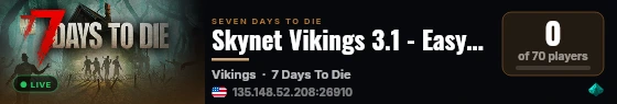 Skynet Vikings 3.1 - Easy PVE live status badge