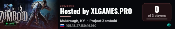 Hosted by XLGAMES.PRO live status badge