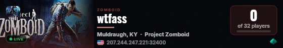 wtfass live status badge