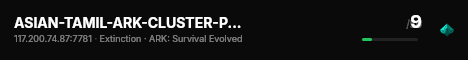 ASIAN-TAMIL-ARK-CLUSTER-PVP-Extinction-Season-1 14/3 (IN) - (v3 live status badge