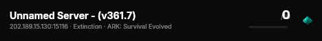 Unnamed Server - (v361.7) live status badge