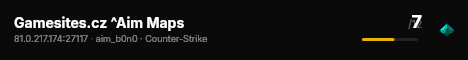Gamesites.cz ^Aim Maps live status badge