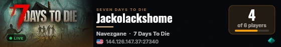 Jackolackshome live status badge