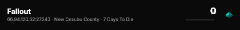 Fallout live status badge