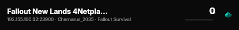 Fallout New Lands 4Netplayers live status badge