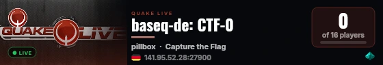 baseq-de: CTF-0 live status badge