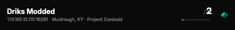 Driks Modded live status badge
