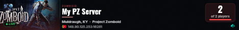 My PZ Server live status badge