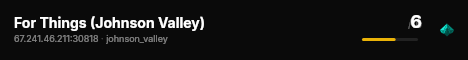 For Things (Johnson Valley) live status badge