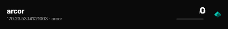 arcor live status badge