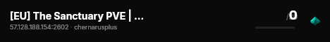 [EU] The Sanctuary PVE | Events Server live status badge
