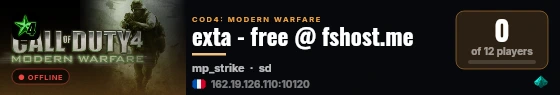 exta - free @ fshost.me live status badge