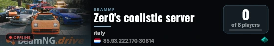 Zer0's coolistic server live status badge