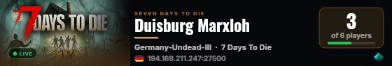 Duisburg Marxloh live status badge