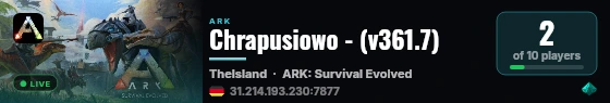 Chrapusiowo - (v361.7) live status badge
