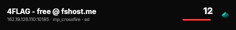 4FLAG - free @ fshost.me live status badge