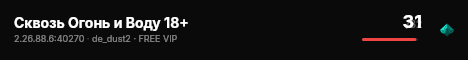 Сквозь Огонь и Воду 18+ live status badge