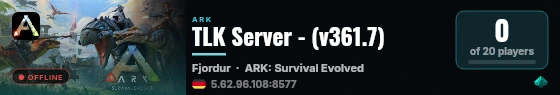 TLK Server - (v361.7) live status badge