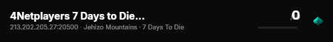 4Netplayers 7 Days to Die PacktderGamer live status badge