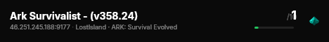 Ark Survivalist - (v358.24) live status badge