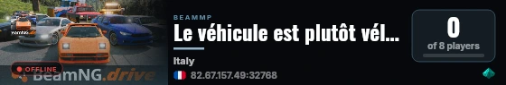 Le véhicule est plutôt véloce sur la voirie live status badge