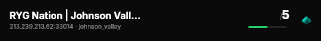 RYG Nation | Johnson Valley | 3 Vehicle live status badge