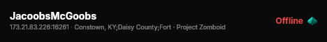 JacoobsMcGoobs live status badge
