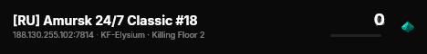 [RU] Amursk 24/7 Classic #18 live status badge