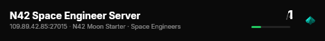 N42 Space Engineer Server live status badge